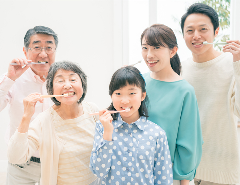 和木町（岩国）の歯医者、悠デンタルクリニックはご家族みんなで通える